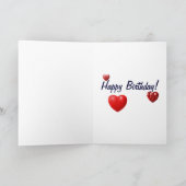 Kute Seal-lover's Birthday Kaart (Binnen)