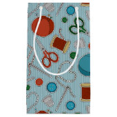 Kute Seing Thleing Pattern Blue Klein Cadeauzakje (Voorkant)