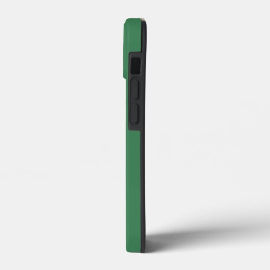 Kute shamrocks en doekjes Puppy Green Hoesje (Achterkant / Links)