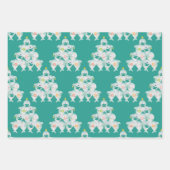 Kute Shark-kerstboom Inpakpapier Vel (Voorkant)