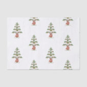 Kute Sheep Kerstmis Vleece Navidad Tissuepapier (Voorkant)