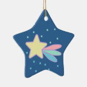 Kute Shooting Star Comet Keramisch Ornament (Rechts)