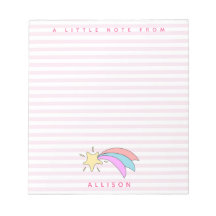 Kute Shooting Star - Roze gestripte meisjes