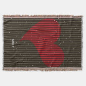 Kute Simple Sparking Valentijns Heart Deken (Voorkant)