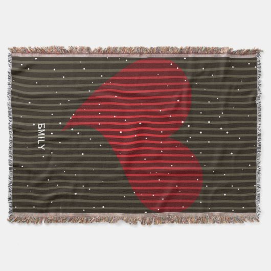 Kute Simple Sparking Valentijns Heart Deken (Voorkant)