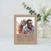 Kute Simple Will you be My Groomsman Photo (Staand voorkant)