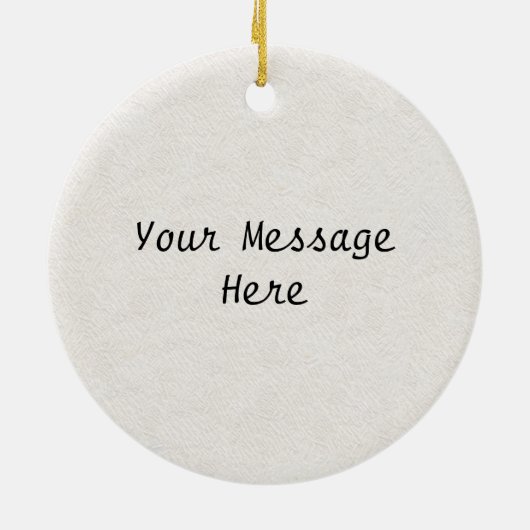 Kute Singing Blue Bird Tree Keramisch Ornament (Achterkant)