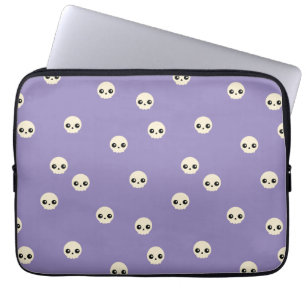 Kute Skulls-laptophoes Laptop Sleeve