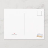 Kute sleeping Teddy bears Twin Boys Shower by Mail Uitnodiging Briefkaart (Achterkant)