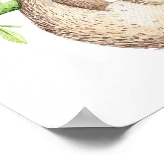 Kute sleuf geeft geen offerte op poster (Hoek)