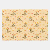 Kute sleuf in structuur papierverzameling voor ove inpakpapier vel (Voorkant)