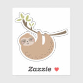 Kute sleuf in structuur sticker (Vel)