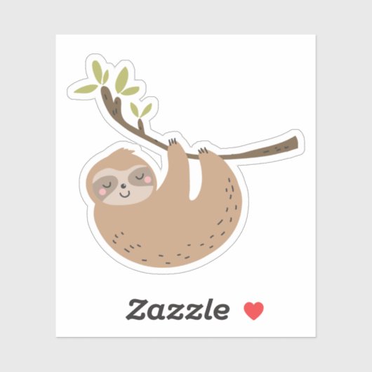 Kute sleuf in structuur sticker (Vel)