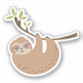 Kute sleuf in structuur sticker (Voorkant)