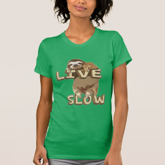 Kute sleuf - LIVE SLOW T-shirt