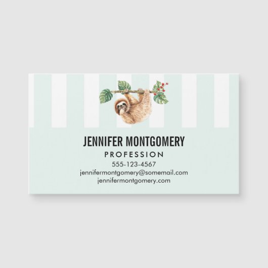 Kute sleuf ondersteboven Waterverf (Voorkant)