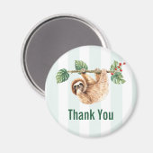 Kute sleuf ondersteboven Waterverf Magneet (Voorkant / Achterkant)