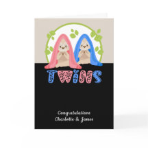 Kute Sloth Boy and Girl New Twin Baby's