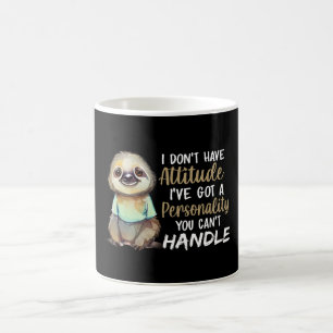 Kute Sloth Ik heb geen hoogte... ik heb een Sloth Koffiemok