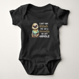 Kute Sloth Ik heb geen hoogte... ik heb een Sloth Romper