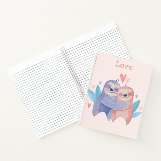 Kute Slots in Love Notitieboek (Binnen)