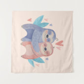 Kute Slots in Love Wandkleed (Voorkant (horizontaal))