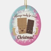 Kute smores bakkerij snoep keramisch ornament (Rechts)