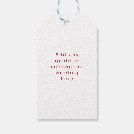 Kute Sneaking Santa Gepersonaliseerd Cadeaulabel (Achterkant)