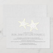 Kute spaar van Staanvis Bridal Shower Invitations Kaart (Voorkant / Achterkant)