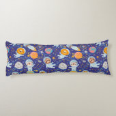 Kute Space Animals Body Pillow Lichaamskussen (Achterkant)