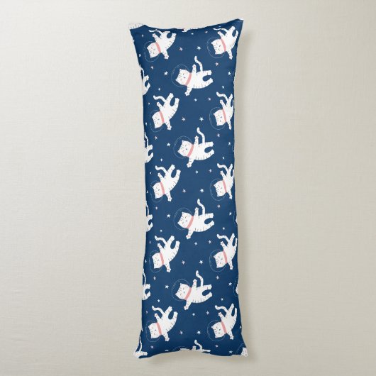Kute Space Cats Body Pillow Lichaamskussen (Achterkant (Verticaal))