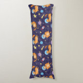 Kute Space Cats Body Pillow Lichaamskussen (Voorkant Verticaal)