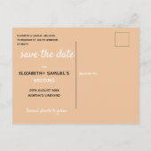 Kute Sparen de Bubble van de Fotobekleding van het Aankondigingskaart (Achterkant)