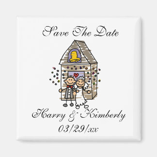 Kute sparen de namen van de Douane van Dates Magne Magneet