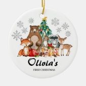 Kute Specialized First's Kerstbeest Keramisch Ornament (Voorkant)