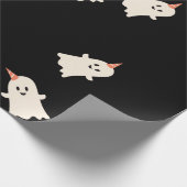 Kute spookpatroon Halloween-thema Verpakkingspapie Cadeaupapier (Hoek)