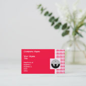 Kute Sport Shooting Visitekaartje (Staand voorkant)