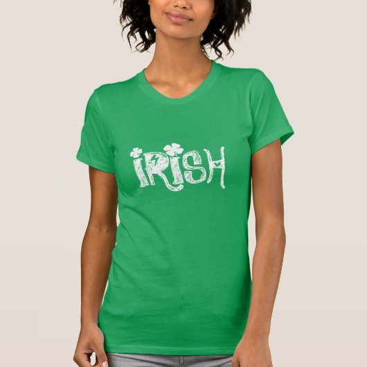 Kute St Patricks Day top voor vrouwen | Shamrocks (Voorkant)