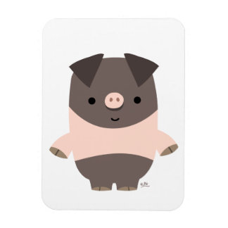 Kute Sterke Cartoon Pig Flexible Magnet Magneet