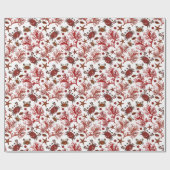 Kute strand krabbett patroonplaat cadeaupapier (Vlak)