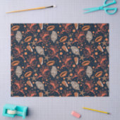 Kute strand seashell koraalpatroon party tissue tissuepapier (Craft)