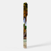 Kute Summer Hawaiian Beach Waterverf iPhone Hoesje (Rechterkant)