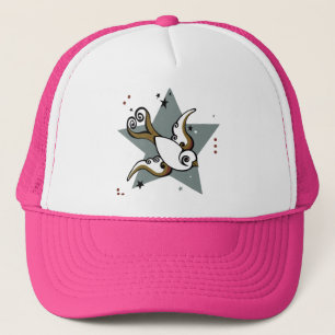 Kute Swallow Tattoo Trucker Hat! Trucker Pet