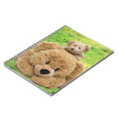 Kute Teddy bears in een weide Notitieboek (Linkerzijde)