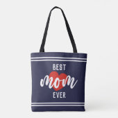 Kute tekst beste mama ooit met hart tote bag (Achterkant)