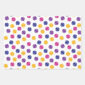 Kute tennis motifs on  inpakpapier vel (Voorkant)