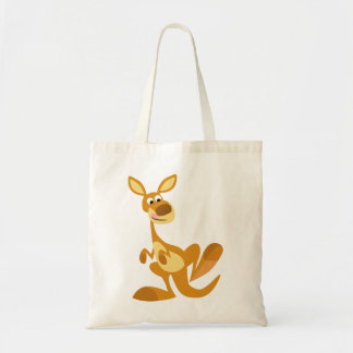 Kute Thumping Cartoon Kangaroo Bag Tote Bag