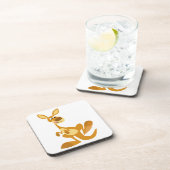 Kute Thumping Cartoon Kangaroo Onderzetters Set (Rechterzijde)