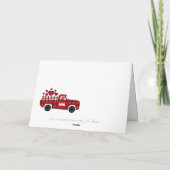 Kute tol lasten van de liefde Hart Gnoome Delivery Kaart (Achterkant)