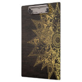 Kute trendy flower henna hand getrokken design klembord (Links)